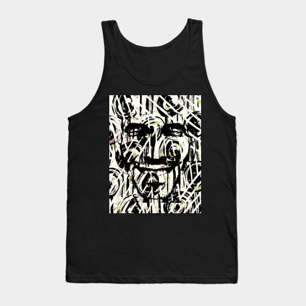 Smile Lines Tank Top by TJWDraws